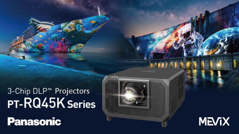 3-Chip DLP&reg; Projectors　PT-RQ45K Series