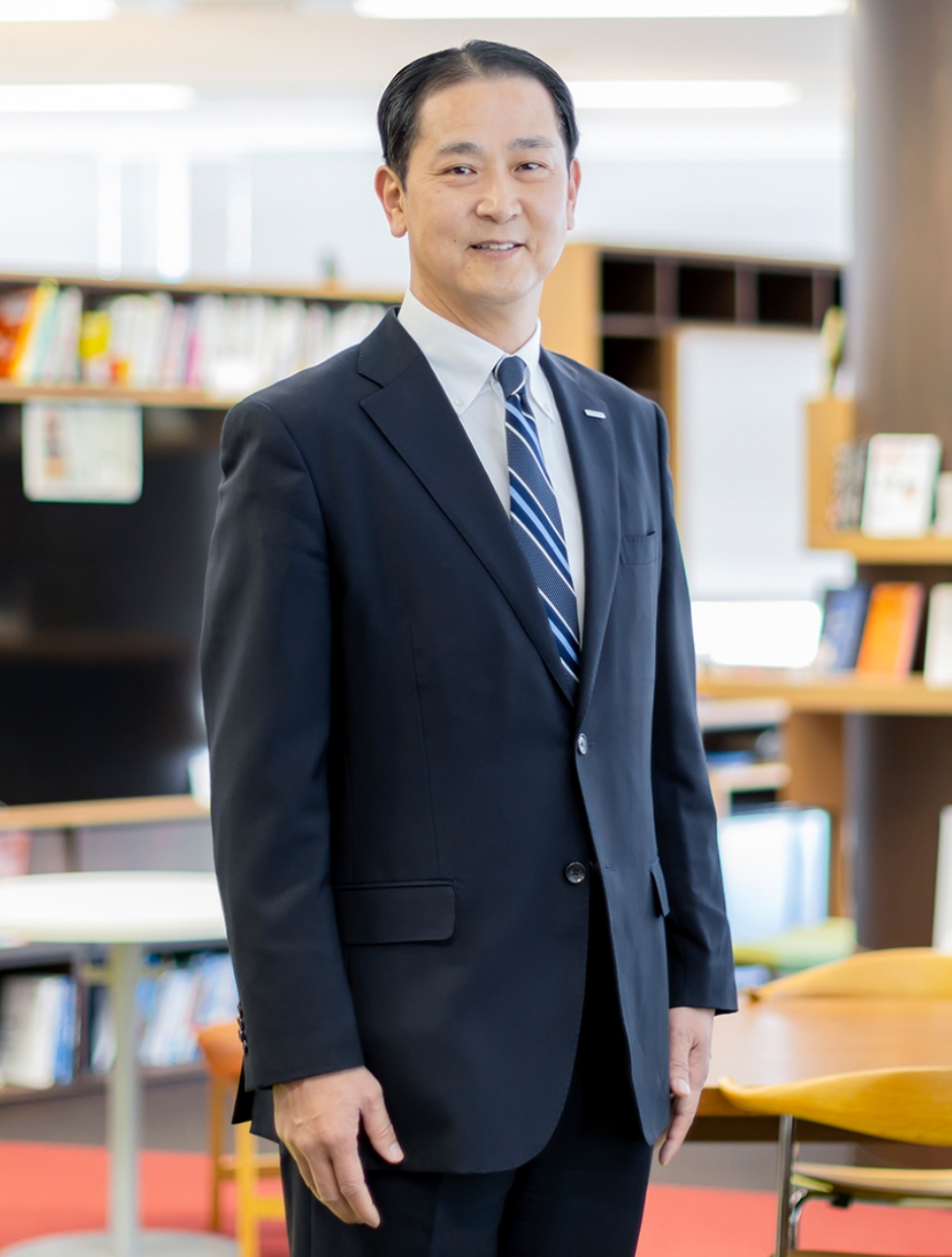 代表取締役社長　岩崎 哲の写真